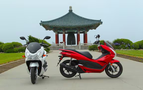 How does the PCX-150 JAV compare to other scooters in its class?